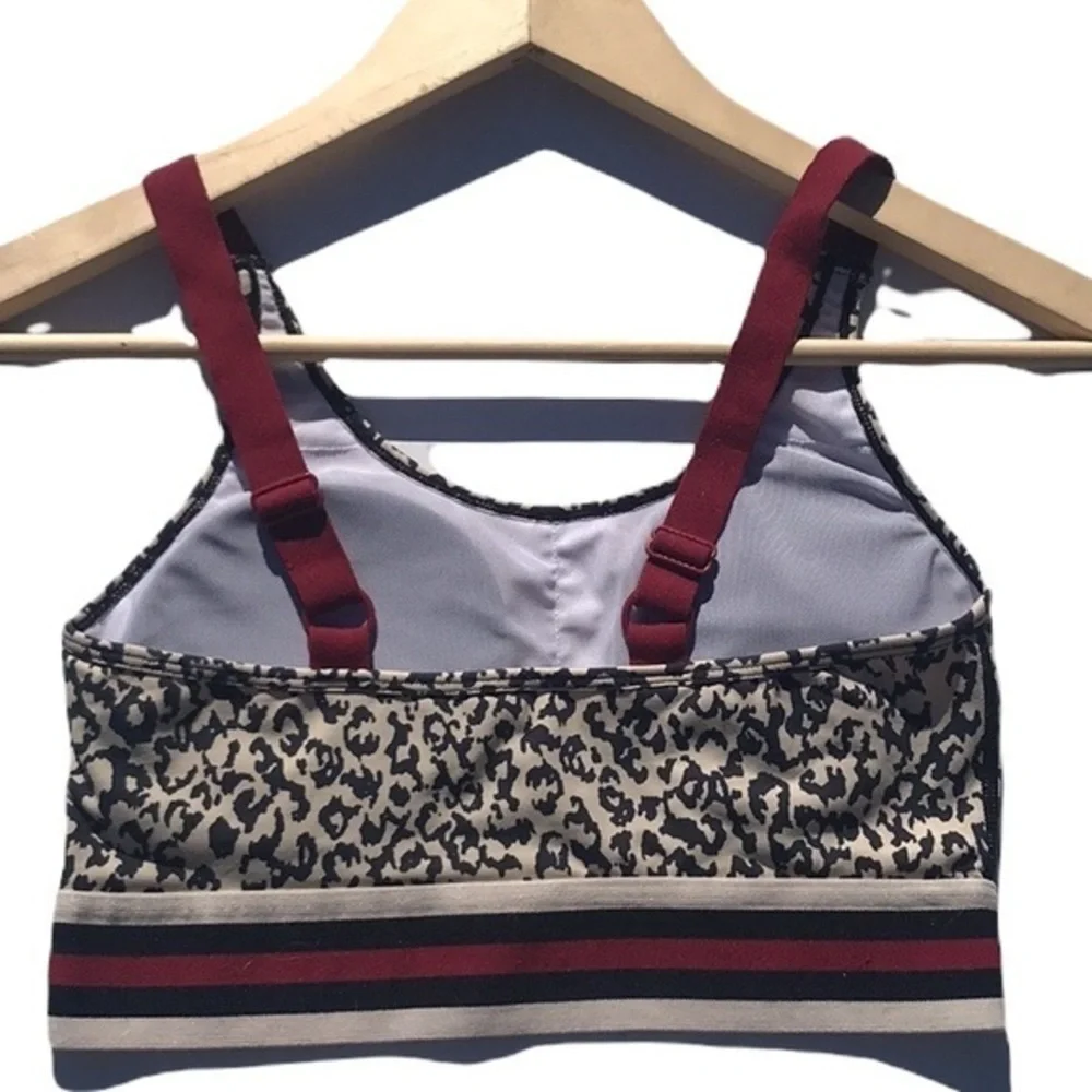 Mona b Leopard Print Sports Bra - Picture 5 of 9